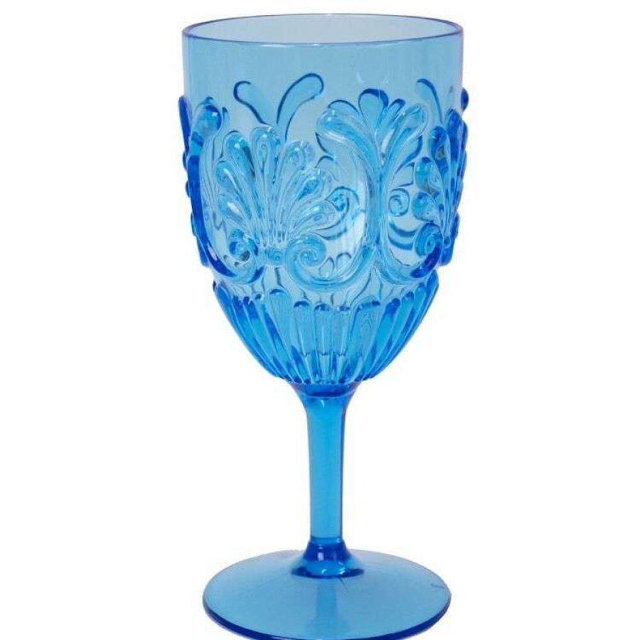 Kitchen & Dining * | Porta Lola Navy Wine Glass