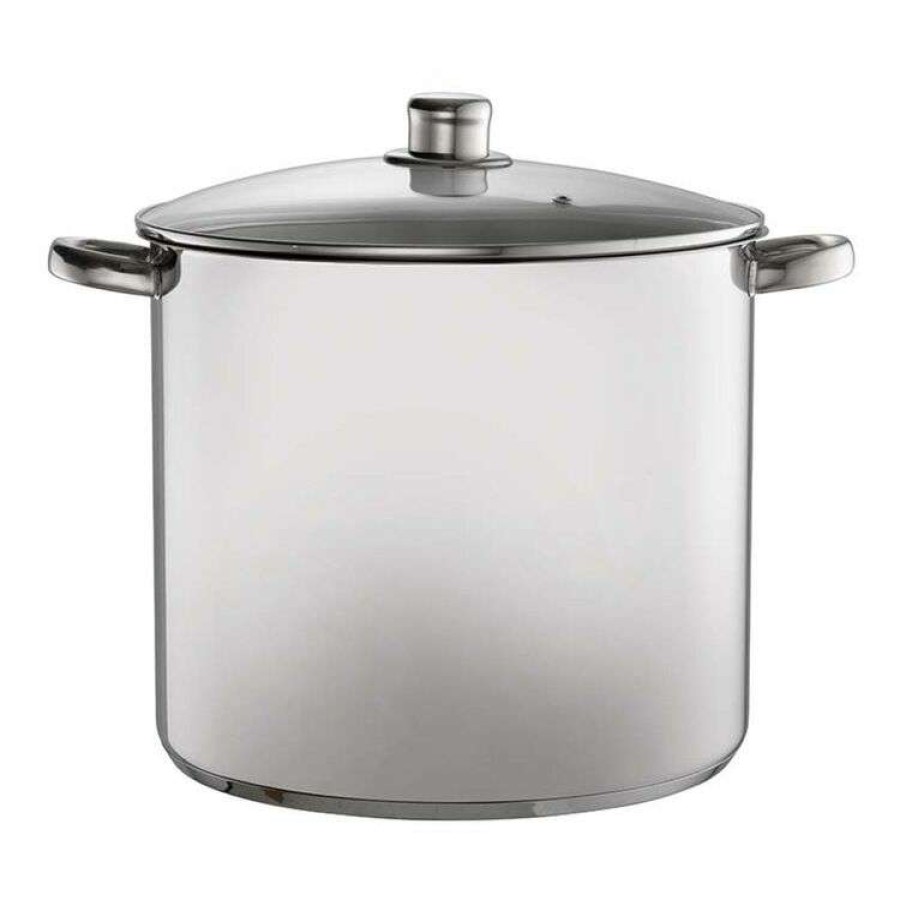 Kitchen & Dining * | Davis & Waddell Essentials Stainless Steel Stockpot 16.5L