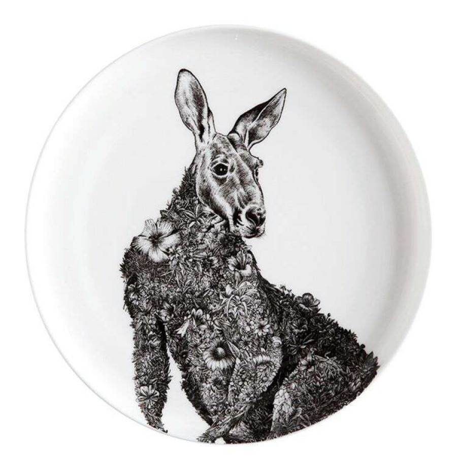 Kitchen & Dining * | Maxwell & Williams Marini Ferlazzo 20Cm Plate Red Kangaroo