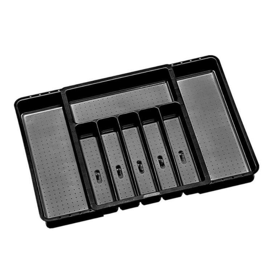 Kitchen & Dining * | Madesmart Expandable Cutlery Tray Carbon