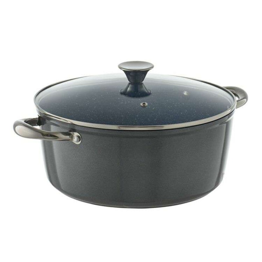 Kitchen & Dining * | Bluestone Elite Aluminium Casserole With Lid 28Cm