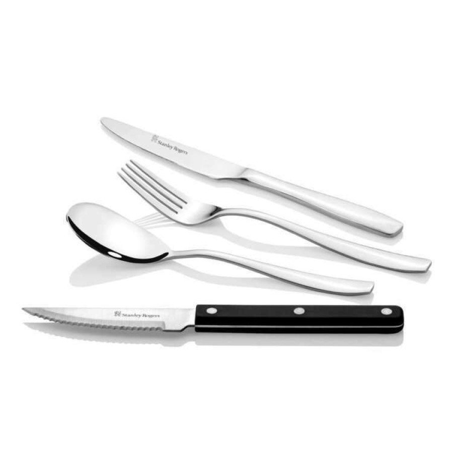 Kitchen & Dining * | Stanley Rogers Amsterdam 40 Piece Cutlery Set With Steak Knives