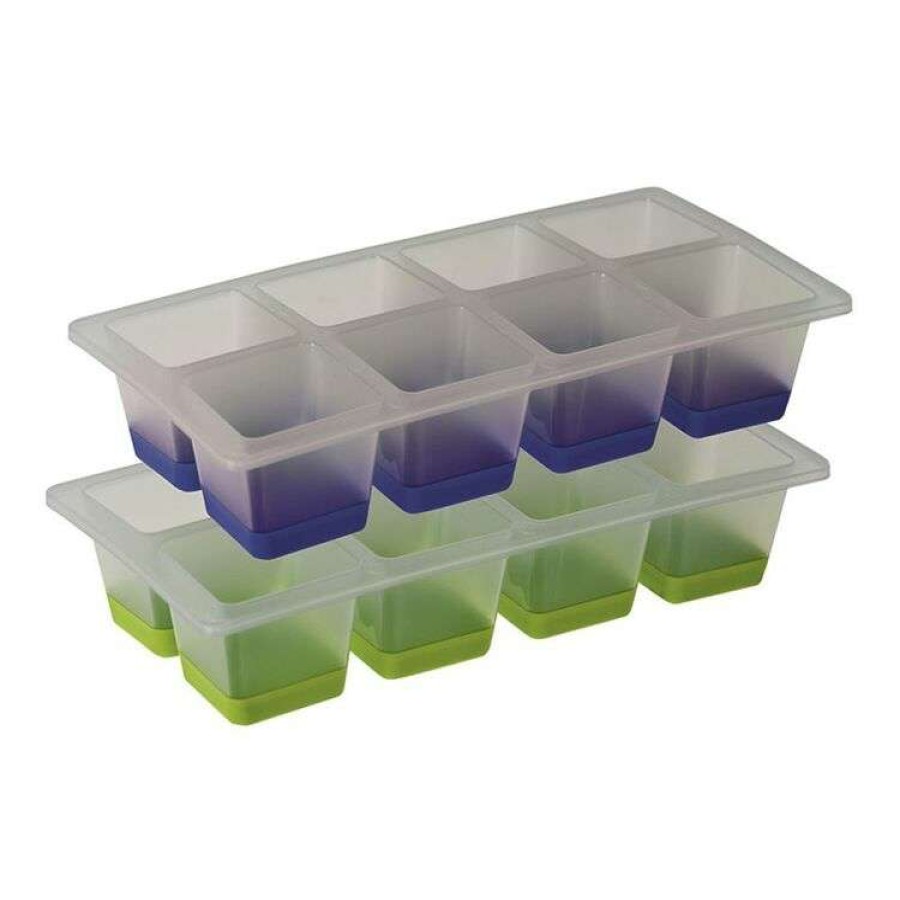 Kitchen & Dining * | Avanti 8 Cup Pop Release Ice Tray 2 Pack