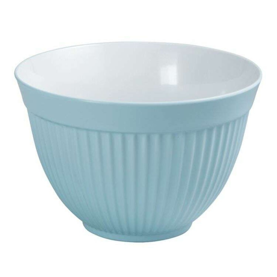 Kitchen & Dining * | Avanti Ribbed Melamine Mixing Bowl 20Cm/2L Blue