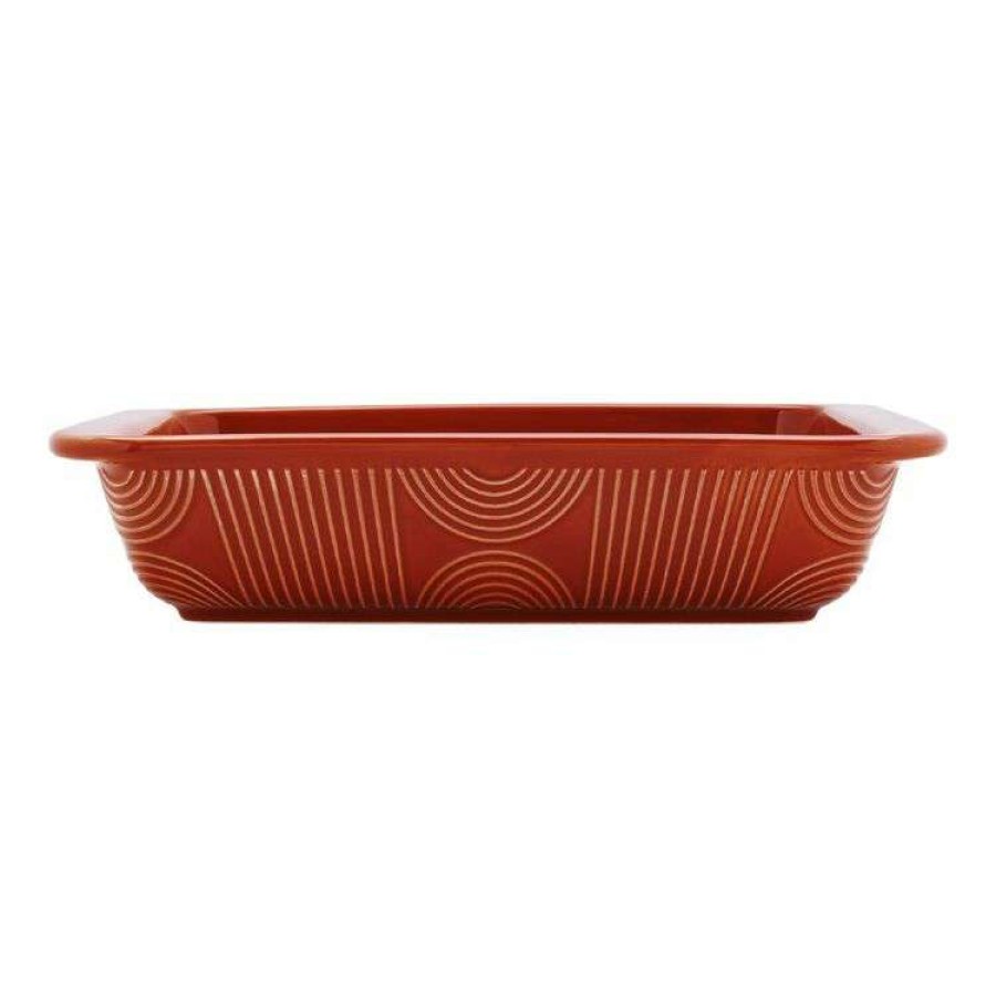 Kitchen & Dining * | Maxwell & Williams Arc Rectangular Baker Terracotta Gift Boxed Medium