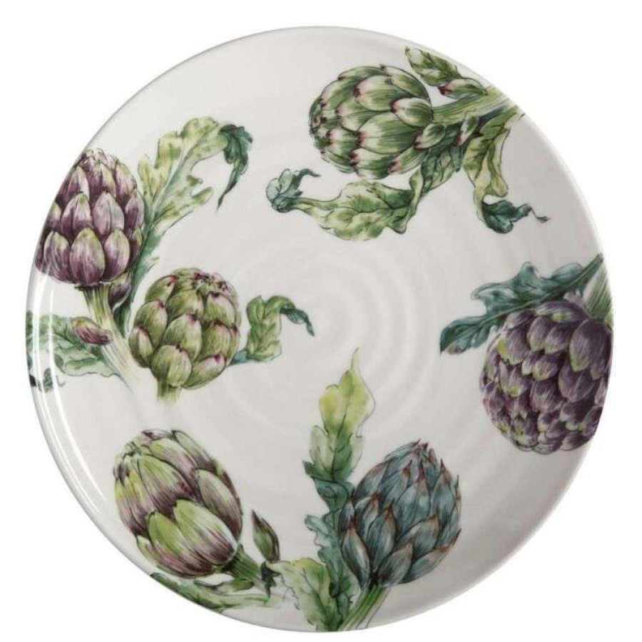 Kitchen & Dining * | Casa Domani Carciofi Round Platter 39Cm