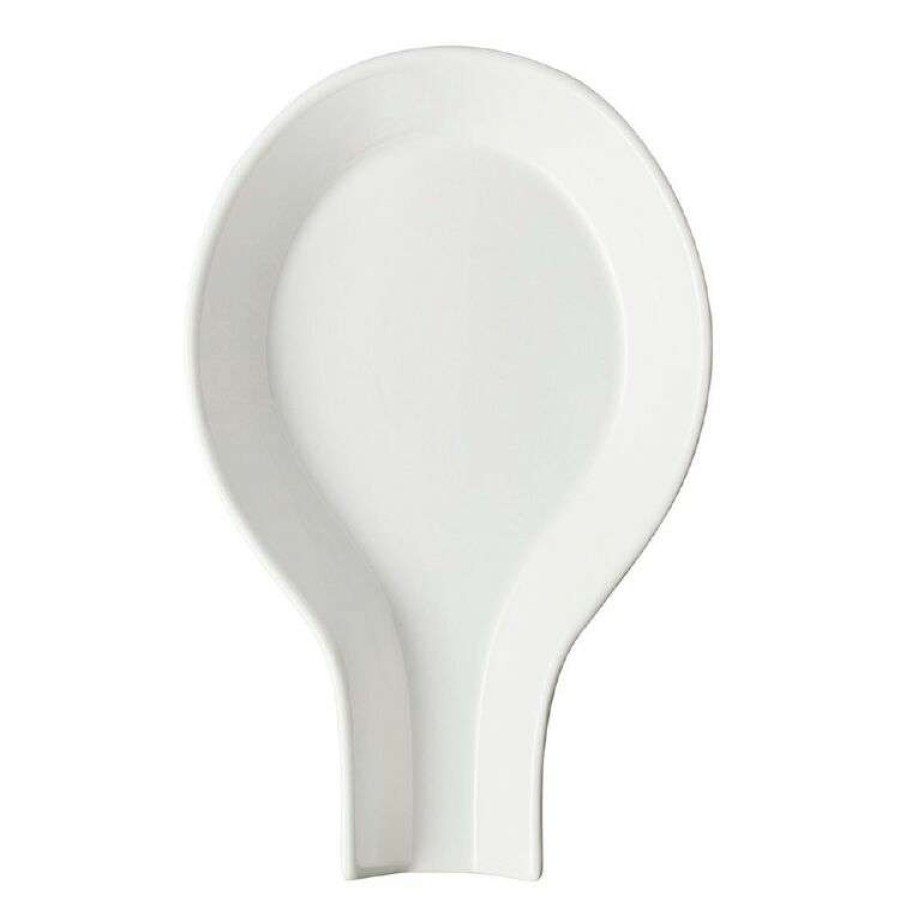 Kitchen & Dining * | Maxwell & Williams Epicurious White Spoon Rest Gift Boxed