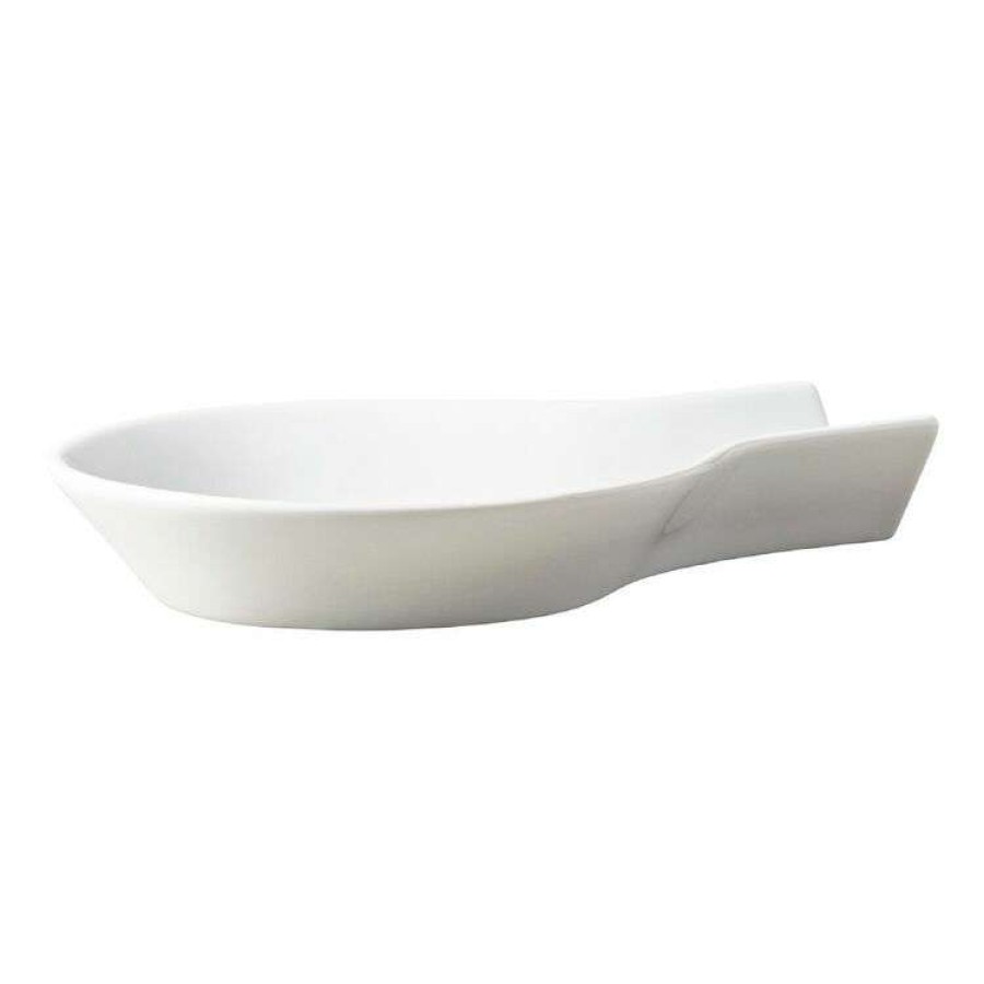 Kitchen & Dining * | Maxwell & Williams Epicurious White Spoon Rest Gift Boxed