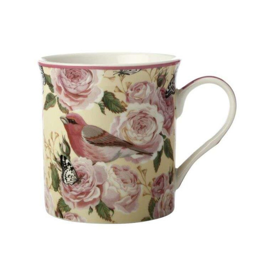 Kitchen & Dining * | Casa Domani Chelsea Gardens Mug 300Ml Robins Tin Gift Boxed