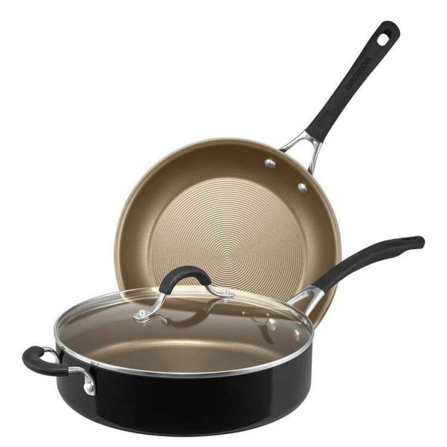 Kitchen & Dining * | Circulon Innovatum Aluminium 28Cm Skillet/28Cm Sautepan 2 Piece Set