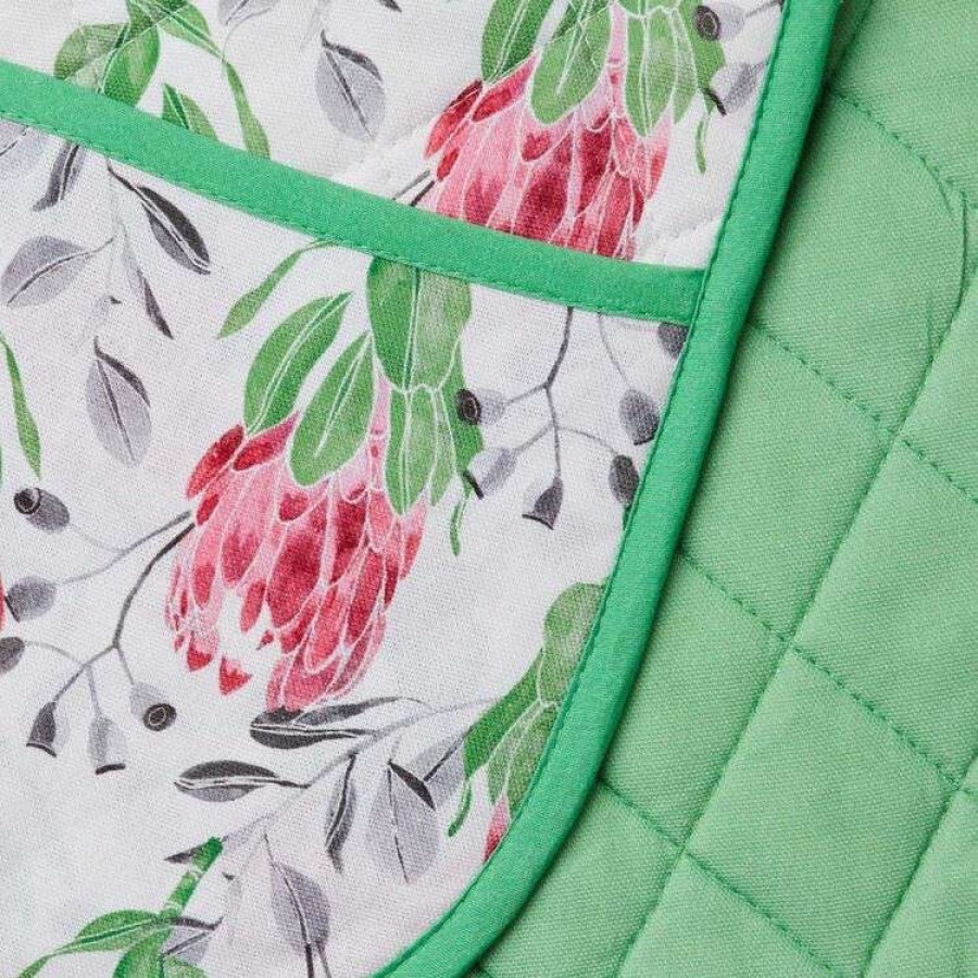 Kitchen & Dining * | Mozi Posy Print Double Oven Mitt