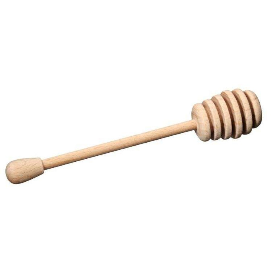 Kitchen & Dining * | Academy European Beechwood Honey Dipper Natural 15.5X3X3Cm