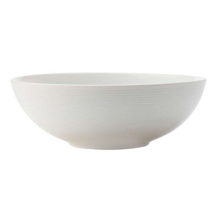 Kitchen & Dining * | Casa Domani Casual White Evolve Coupe Bowl 18.5Cm