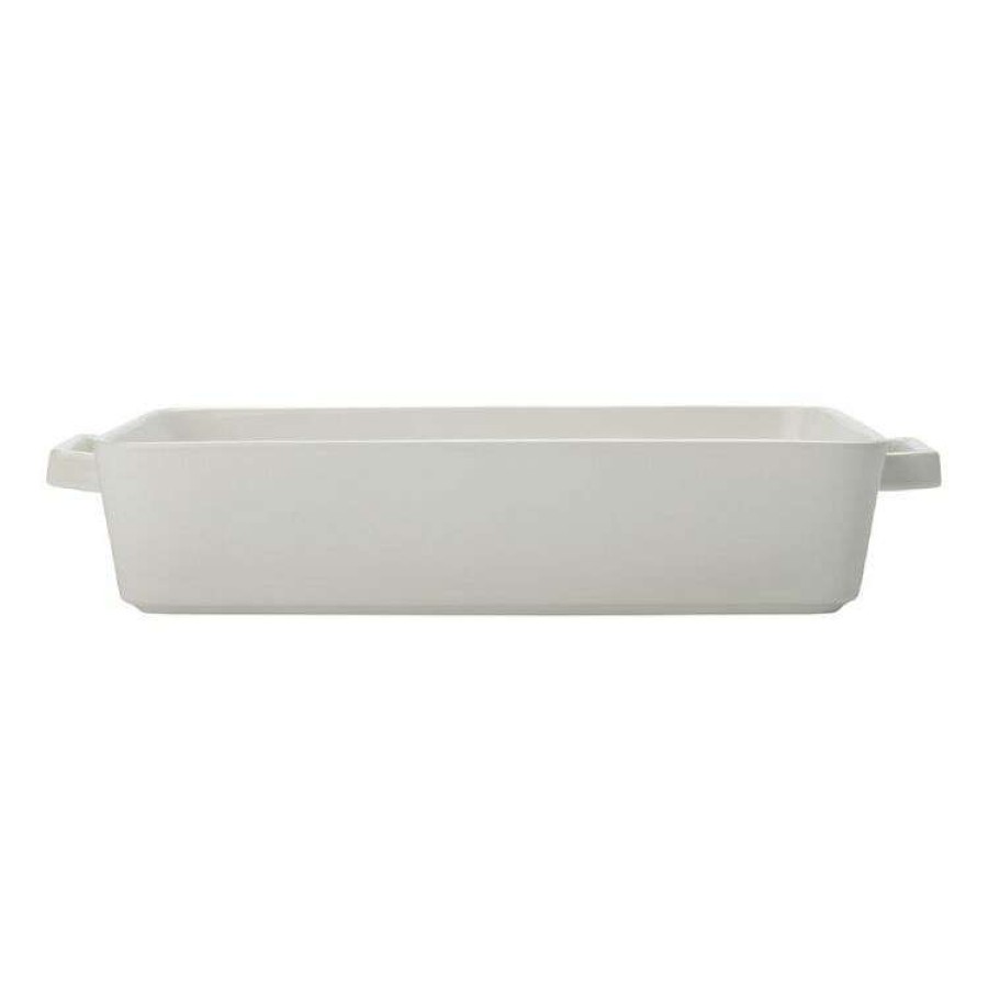 Kitchen & Dining * | Maxwell & Williams Epicurious Rectangle Baker 32 22.5X7Cm White