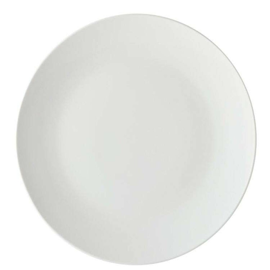 Kitchen & Dining * | Maxwell & Williams White Basics Coupe Dinner Plate 27.5Cm