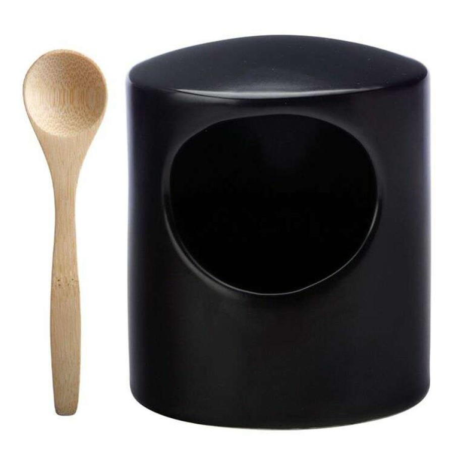 Kitchen & Dining * | Maxwell & Williams Epicurious Salt Pig Black