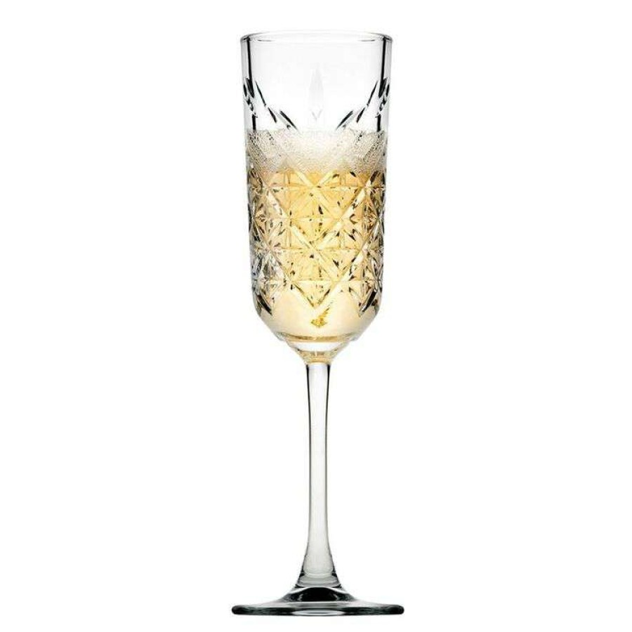 Kitchen & Dining * | Pasabahce Timeless Champagne Flute 175Ml Set Of 4