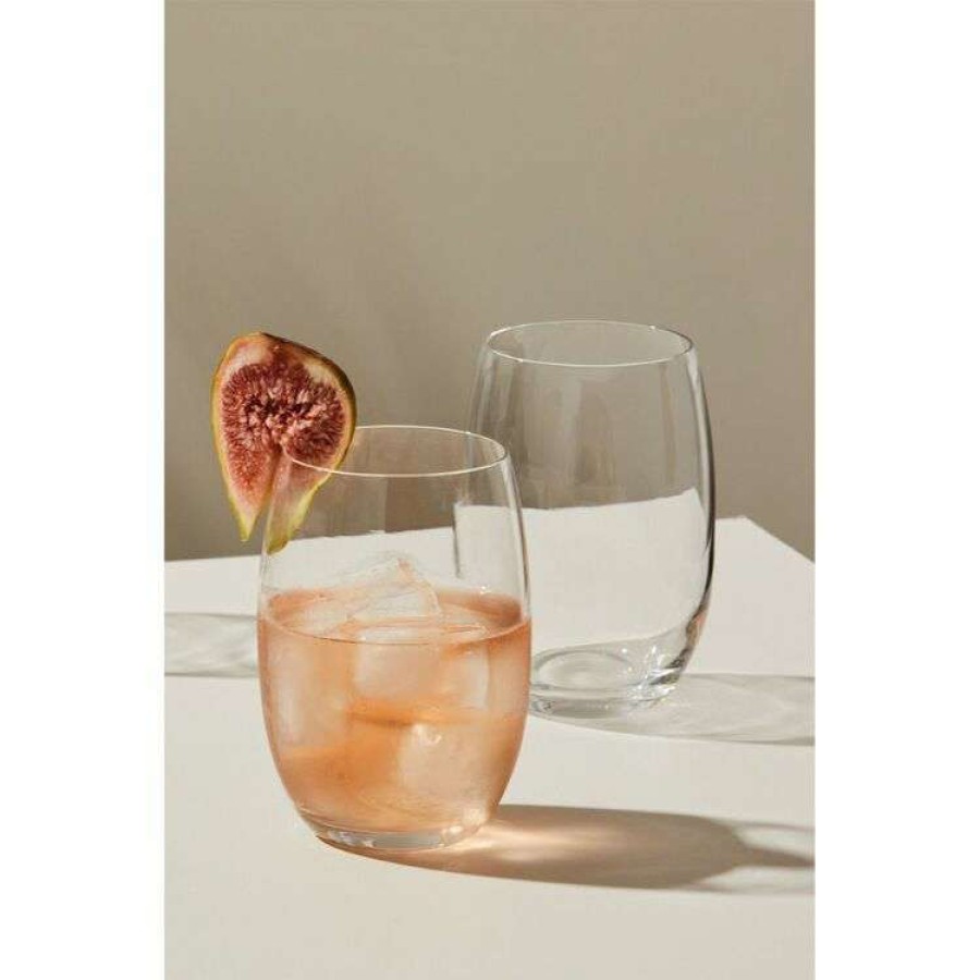 Kitchen & Dining * | Casa Domani Chiara Stemless Glass 390Ml 4 Piece Set