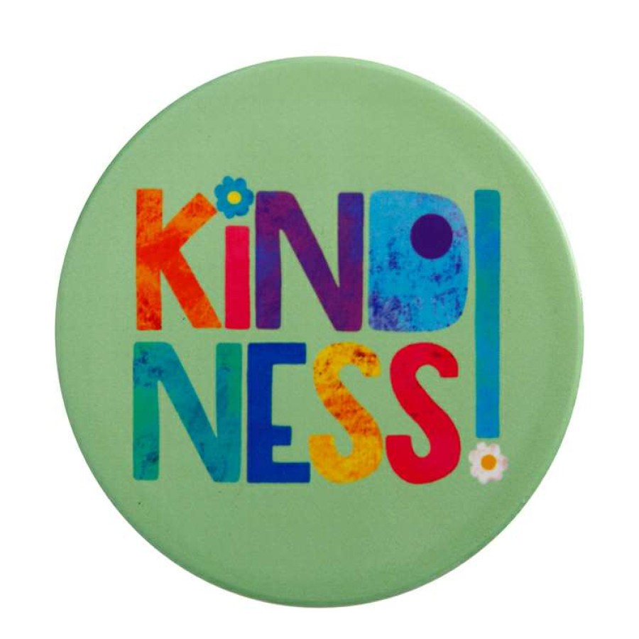 Kitchen & Dining * | Maxwell & Williams Kasey Rainbow Be Kind Ceramic Coaster 10Cm Kindness