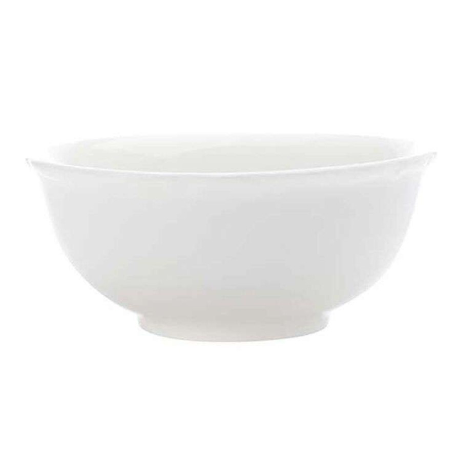 Kitchen & Dining * | Casa Domani Casual White Florence Rice/Cereal Bowl 17Cm