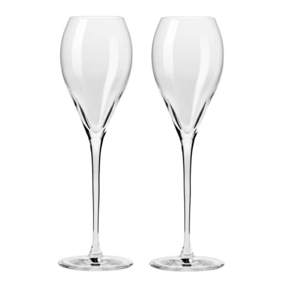 Kitchen & Dining * | Krosno Duet Flute 225Ml Set Of 2