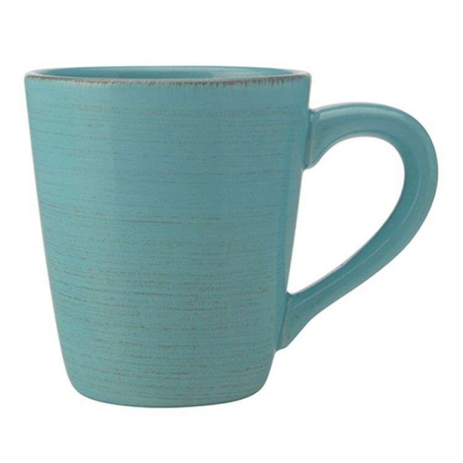 Kitchen & Dining * | Casa Domani Portofino Turquoise Conical Mug 450Ml