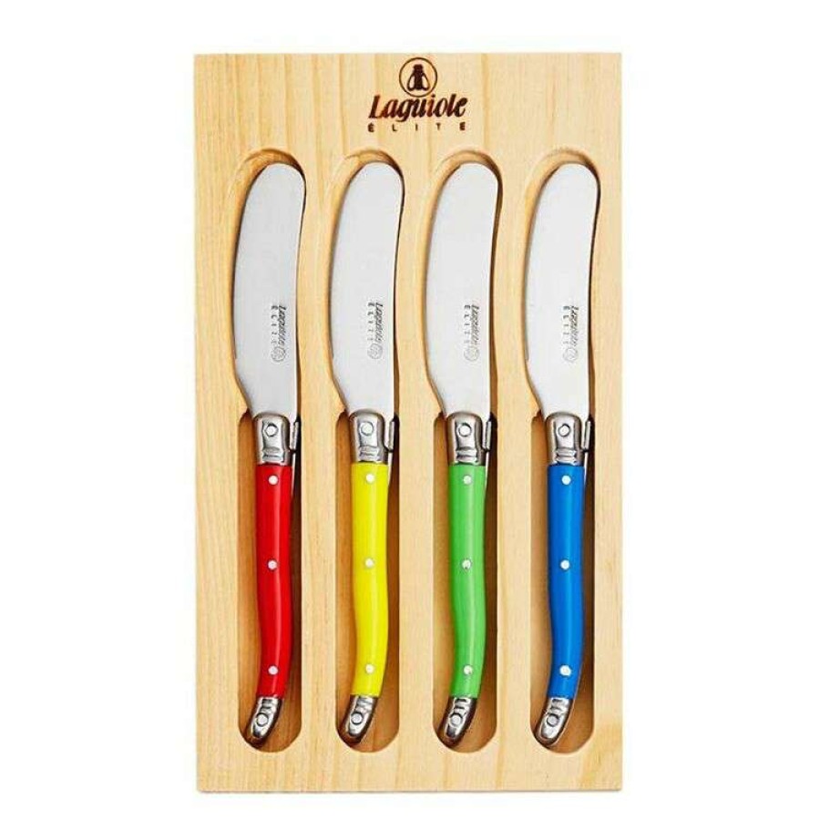 Kitchen & Dining * | Laguiole Elite 4 Piece Pate Knife Set