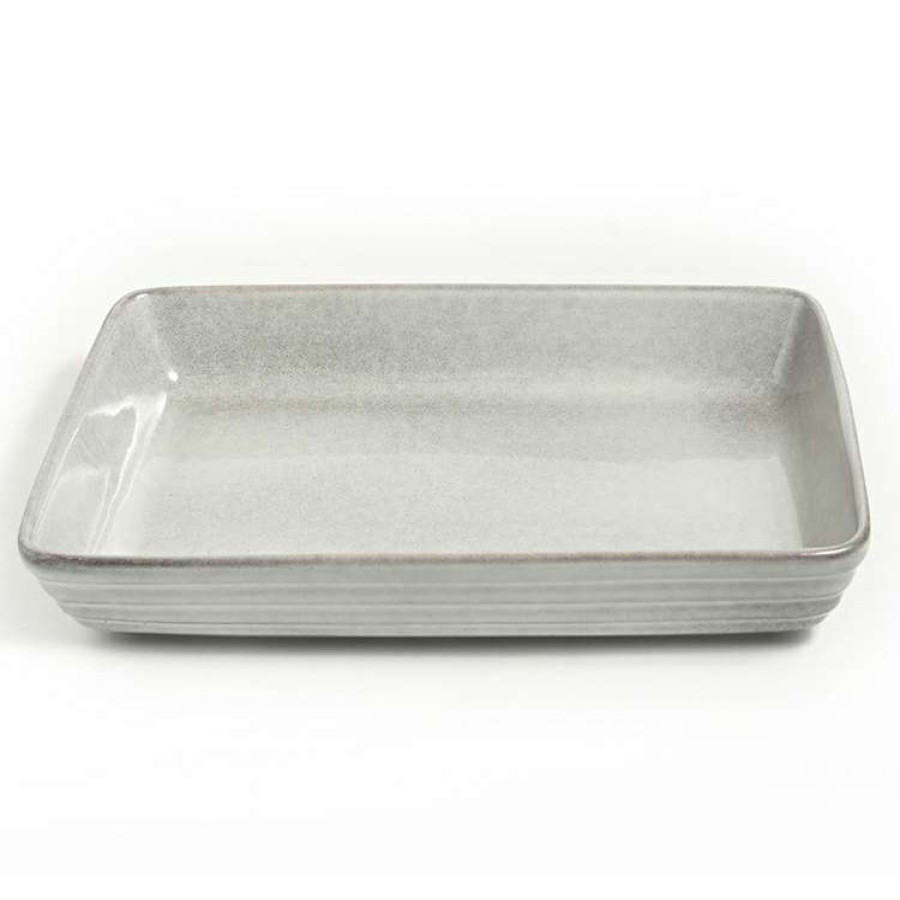 Kitchen & Dining * | Classica Lunde Ceramic Ovenware Rectangle Baker 32Cm Grey