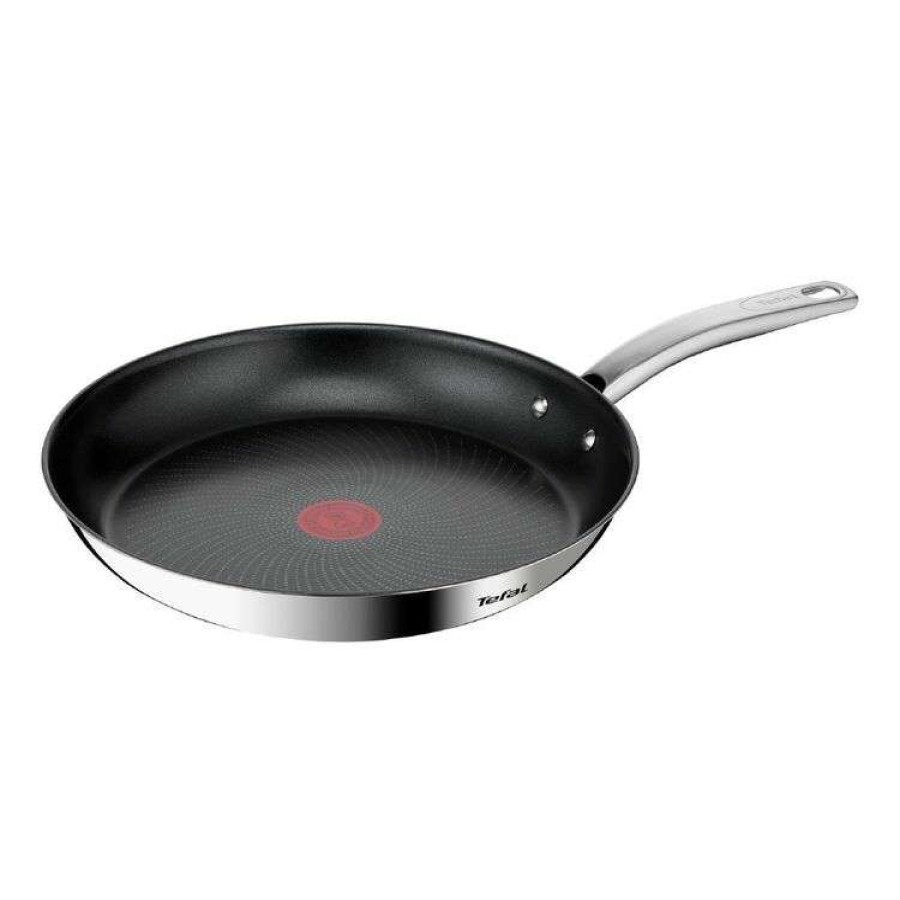 Kitchen & Dining * | Tefal Intuition Induction Stainless Steel Frypan 30Cm