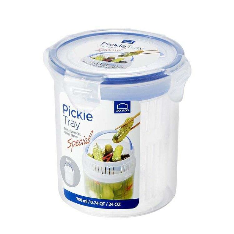 Kitchen & Dining * | Lock & Lock Round Container With Draining Basket 700Ml