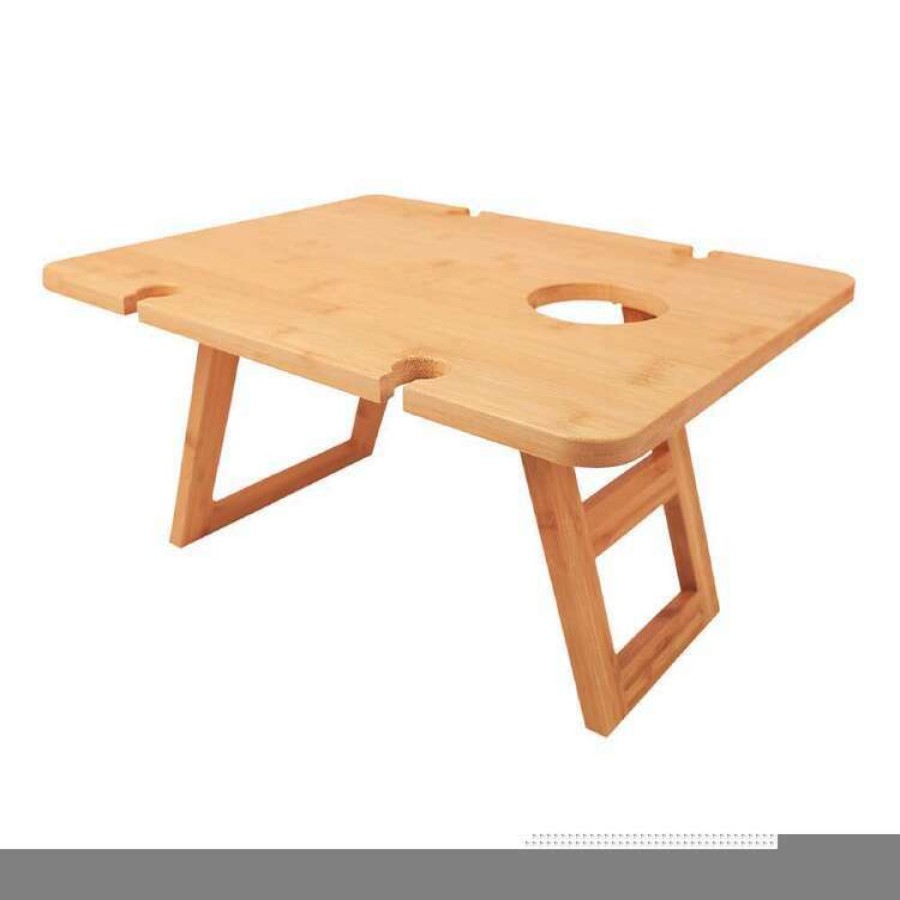 Kitchen & Dining * | Tango Bamboo Foldable Travel Picnic Table