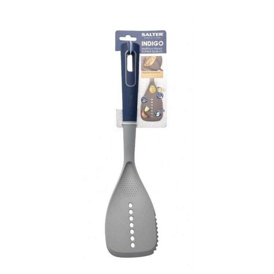 Kitchen & Dining * | Salter Indigo Slotted Spatula