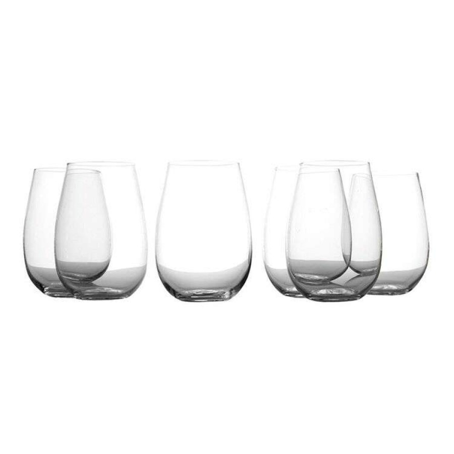 Kitchen & Dining * | Casa Domani Evolve 6-Piece Stemless Wine Glass 460Ml