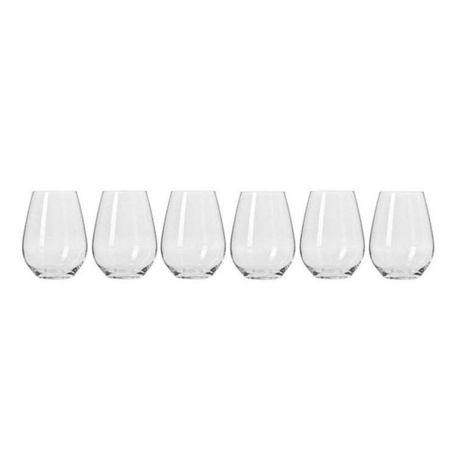 Kitchen & Dining * | Krosno Harmony 6-Piece Stemless Red Wine Set