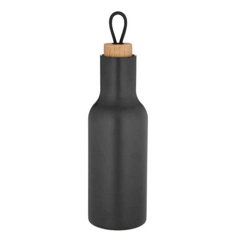 Kitchen & Dining * | Tempa Matte Large Black Drink Bottle