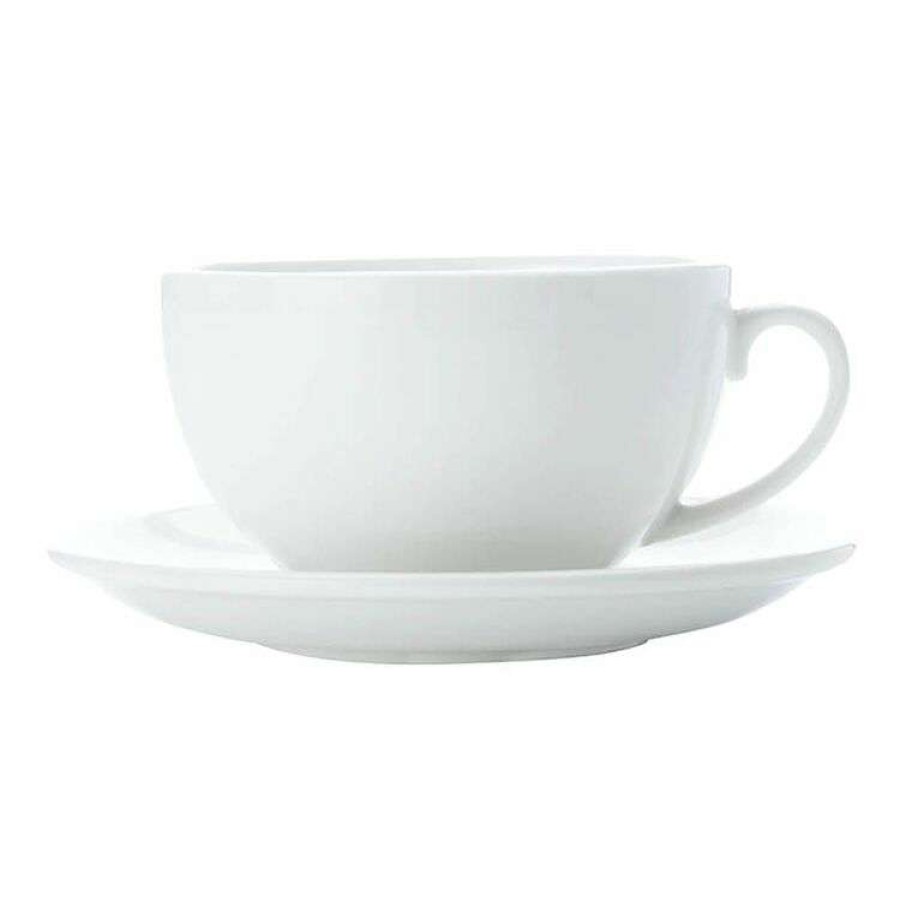 Kitchen & Dining * | Maxwell & Williams White Basics Cappuccino Cup 320Ml