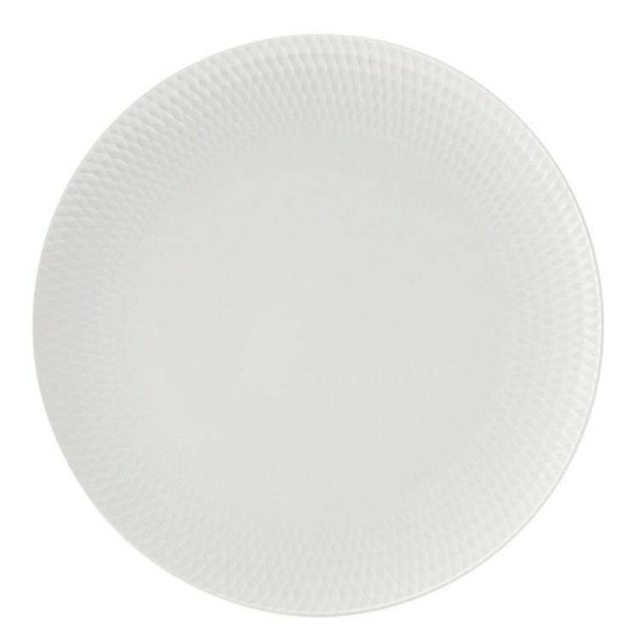 Kitchen & Dining * | Maxwell & Williams White Basics Diamonds Dinner Plate 27Cm