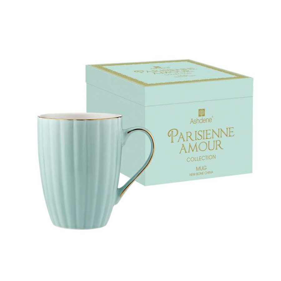 Kitchen & Dining * | Ashdene Ladelle Parisienne Amour Mint Mug