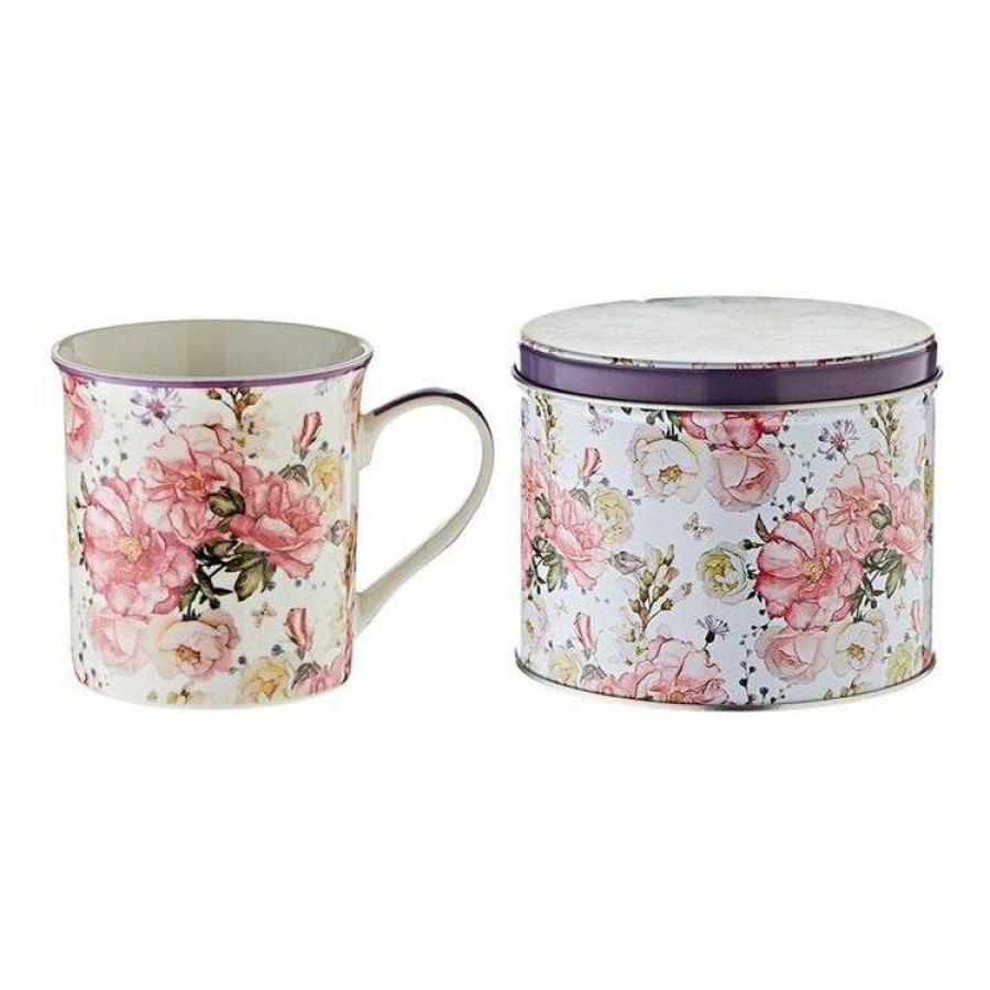 Kitchen & Dining * | Casa Domani Chelsea Gardens Peony Mug 300Ml