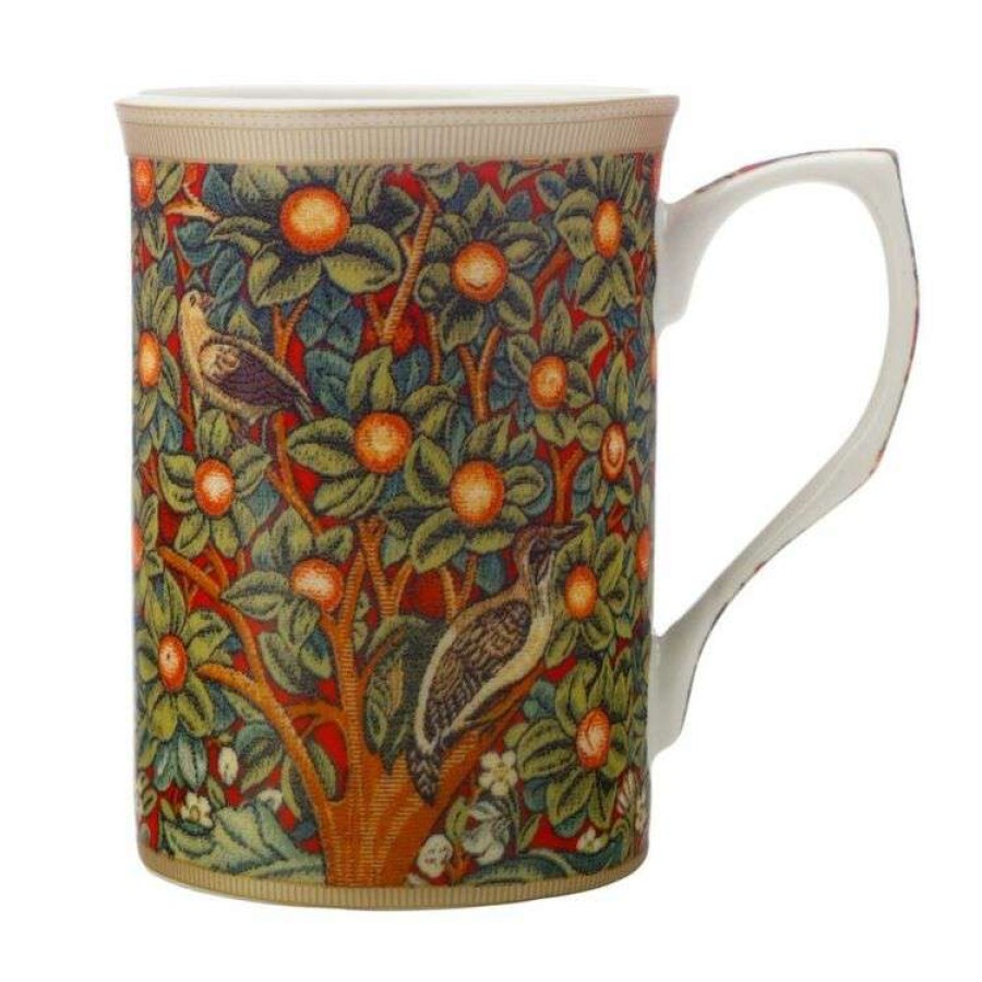 Kitchen & Dining * | Casa Domani Will Morris Mug 300Ml Red Woodpecker