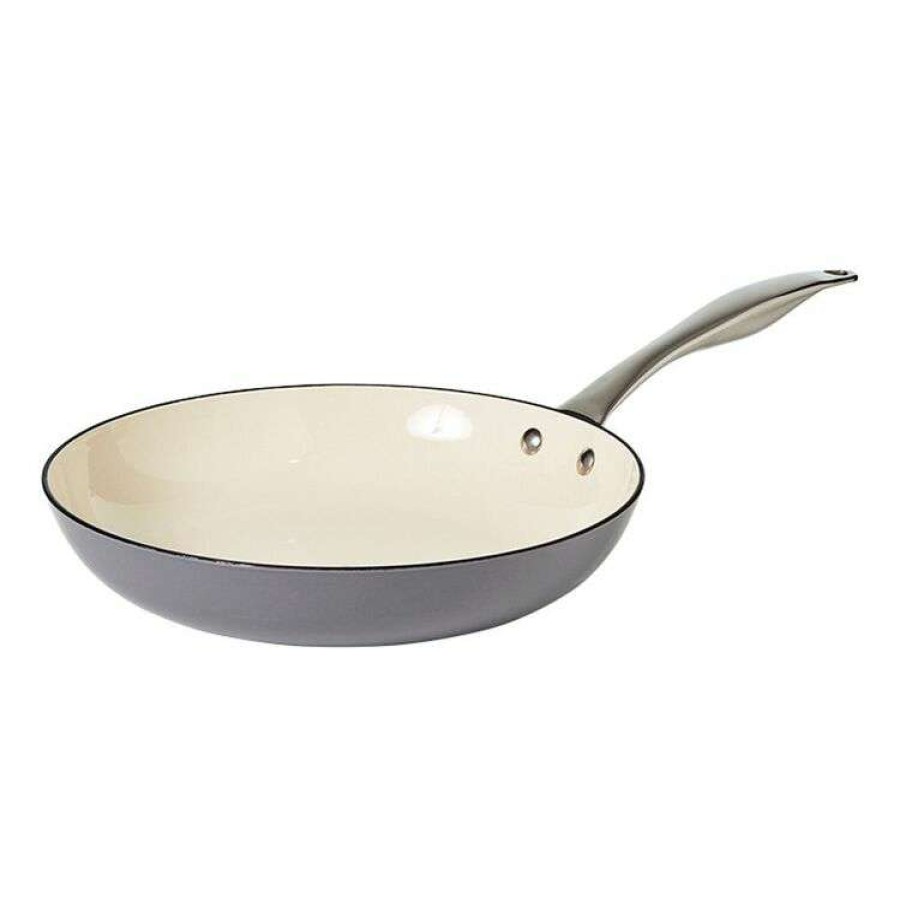 Kitchen & Dining * | Smith & Nobel Lightweight Cast Iron Fry Pan 28Cm Grey