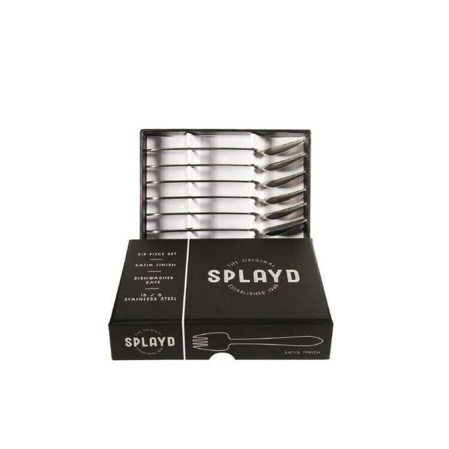 Kitchen & Dining * | Splayds Black Label Stainless Steel Mini 6 Piece Set Satin Finish