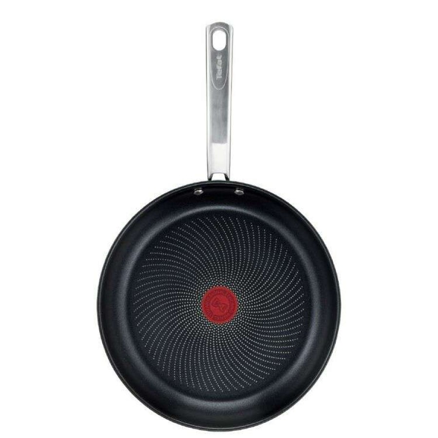 Kitchen & Dining * | Tefal Intuition Induction Stainless Steel Frypan 28Cm