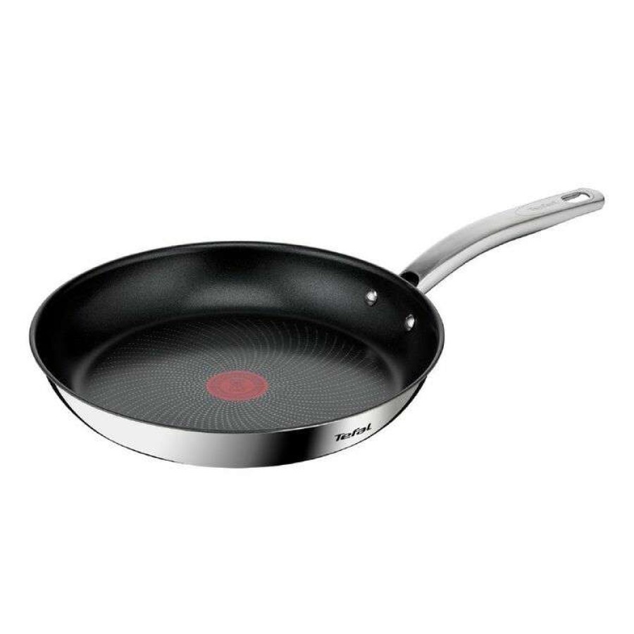 Kitchen & Dining * | Tefal Intuition Induction Stainless Steel Frypan 28Cm