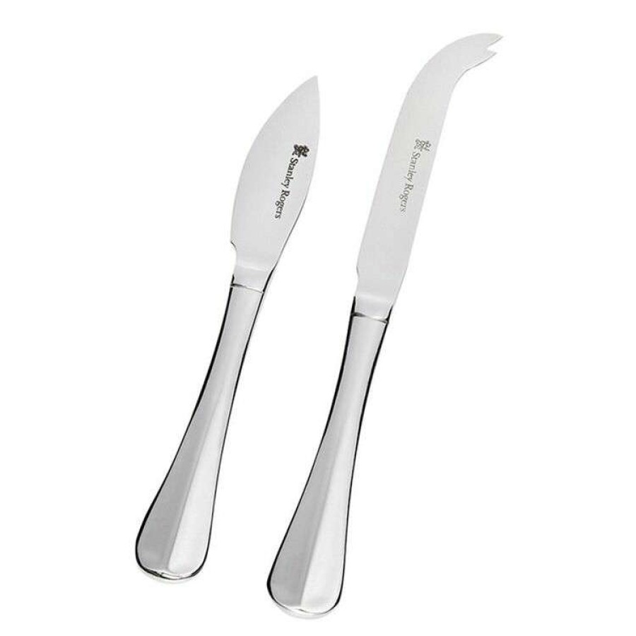 Kitchen & Dining * | Stanley Rogers Baguette 18/10 2-Piece Cheese Knife Set