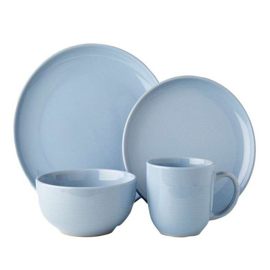 Kitchen & Dining * | Shaynna Blaze Beachport 16-Piece Dinner Set Blue