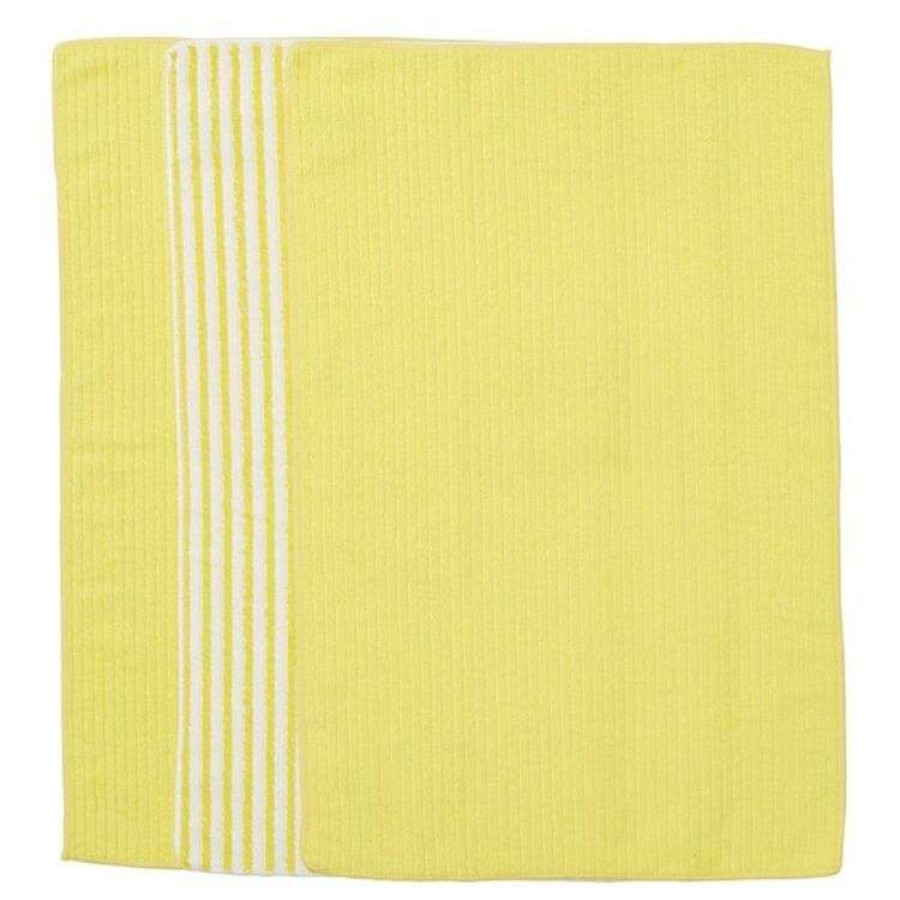 Kitchen & Dining * | Urbane Home Microfibre 3 Pack Tea Towel Yellow Stripe