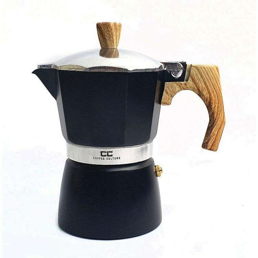 Kitchen & Dining * | Coffee Culture Black Coffee Maker 3 Cup