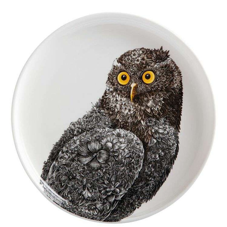 Kitchen & Dining * | Maxwell & Williams Ferlazzo Birds Plate 20Cm Owl