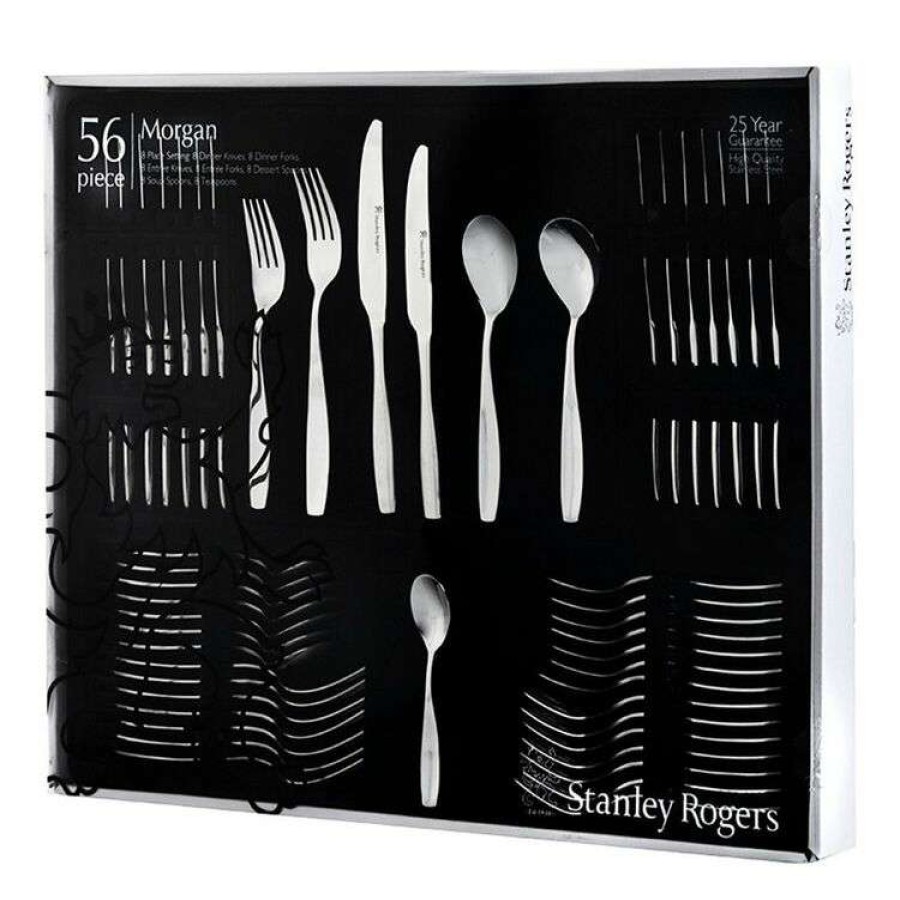 Kitchen & Dining * | Stanley Rogers Morgan 56-Piece Cutlery Set